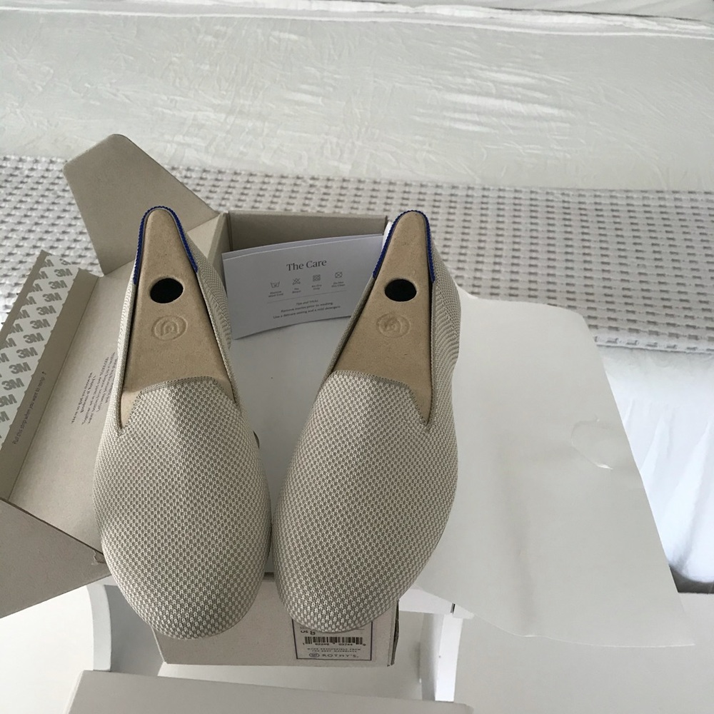 Rothy’s loafers Linen color size 8